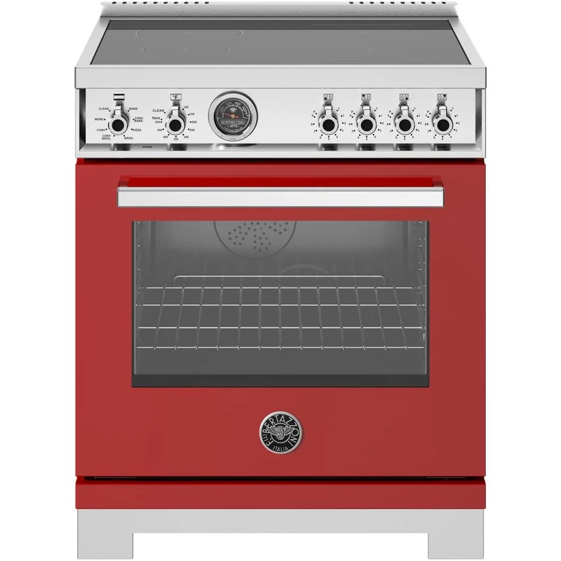 Bertazzoni Cuisinière amovible à induction de 30 pouces PRO304IFEPROT
