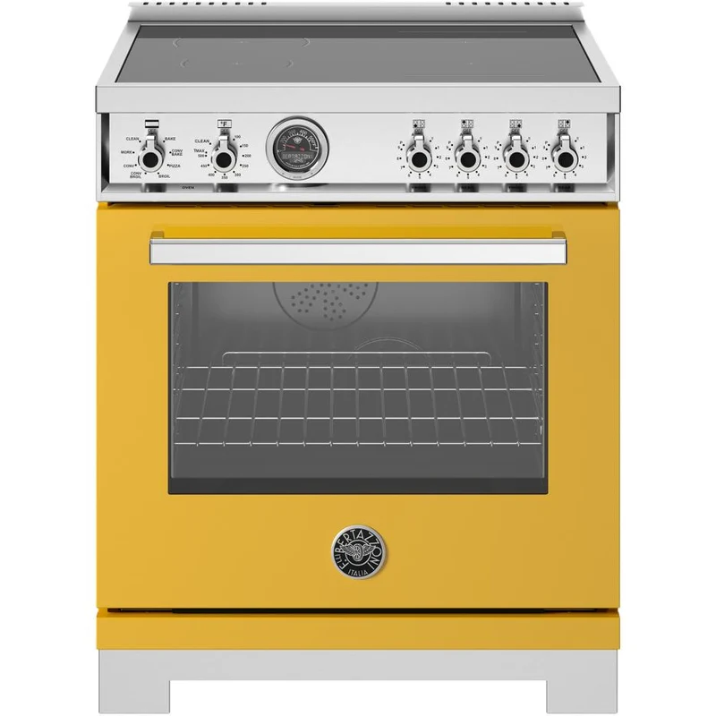 Bertazzoni Cuisinière amovible à induction de 30 pouces PRO304IFEPGIT