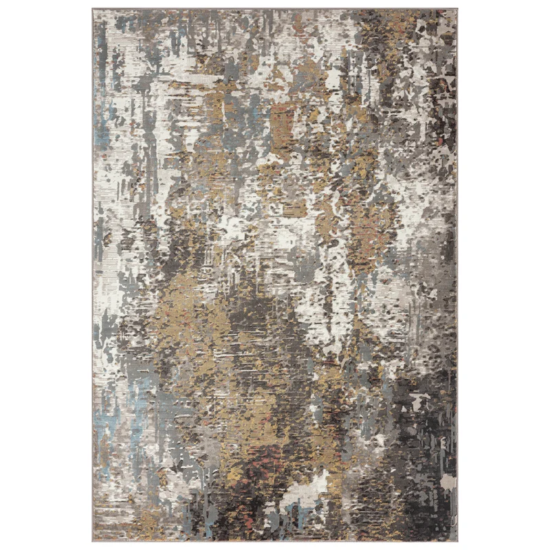 Tapis 5 pi x 8 pi - Flamingo
