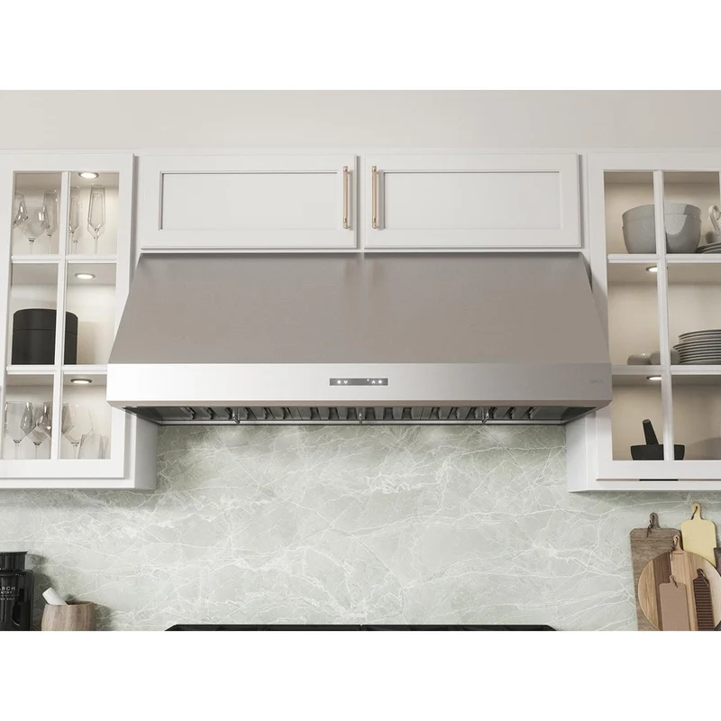 Zephyr Hotte de cuisinière sous cabinet Tidal II de 48 po AK7448AS