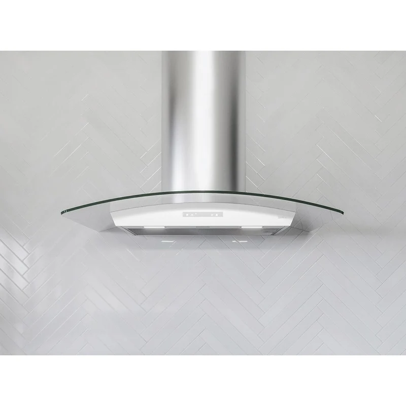 Zephyr Hotte de cuisinière murale Milano de 36 po ZMI-M90CG