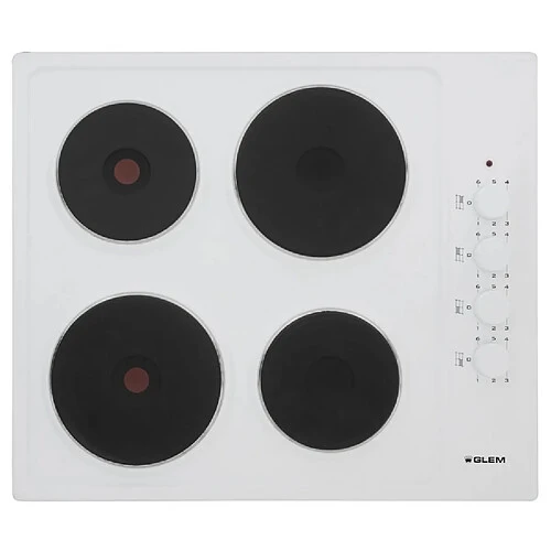 Table de cuisson électrique Glem GTL640WH