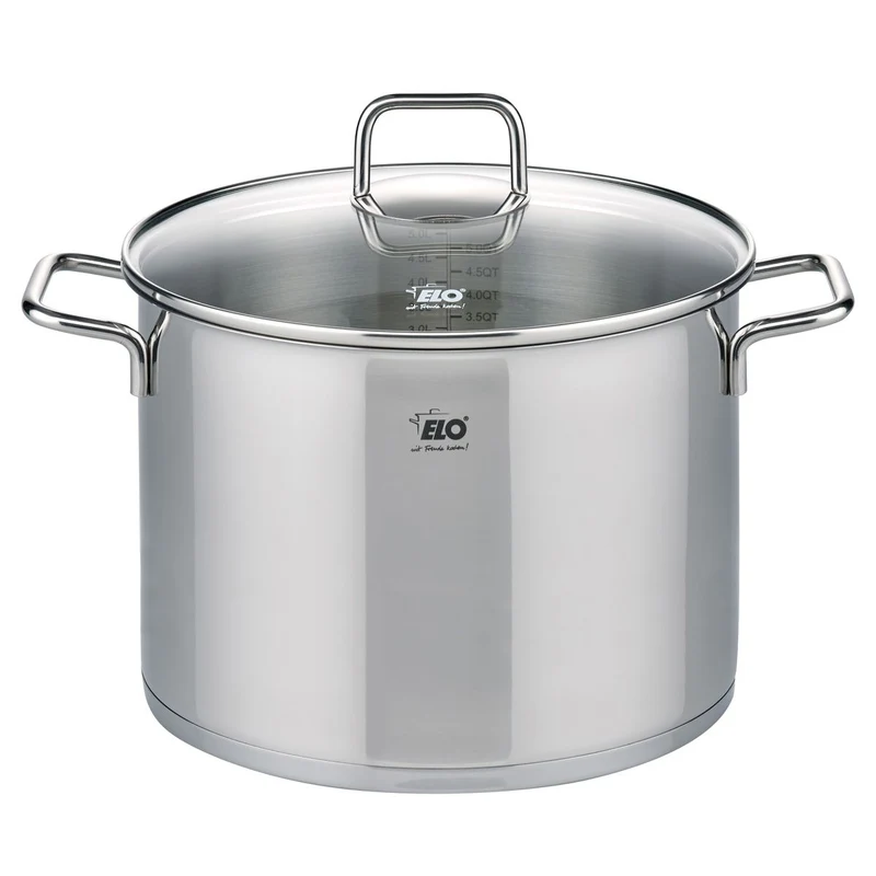 Faitout en inox 26 cm de 9,5 litres Elo Citrin