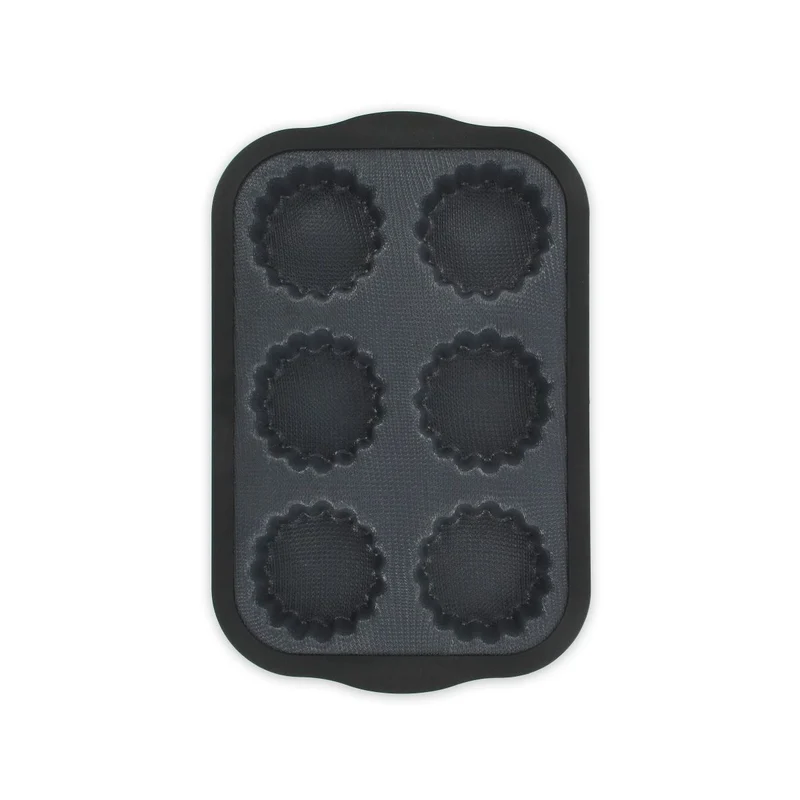 Moule 6 mini tartelettes 28 x 18 cm Zenker Silicone fibre de verre