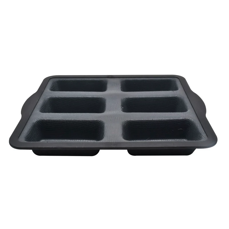Moule 6 financiers 26 x 22 cm Zenker Silicone fibre de verre