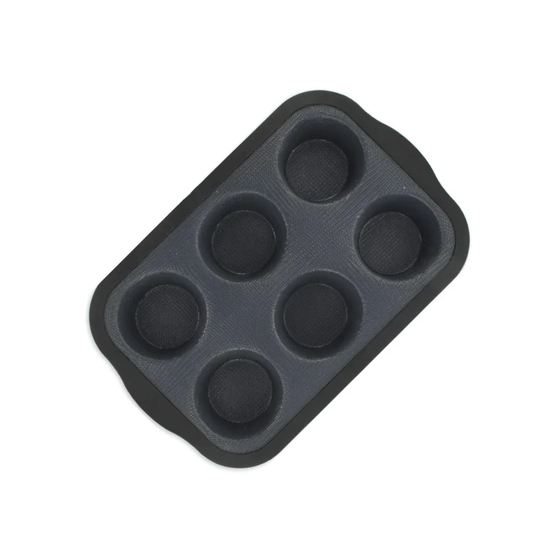 Moule à muffins 6 empreintes 28 x 18 cm Zenker Silicone fibre de verre