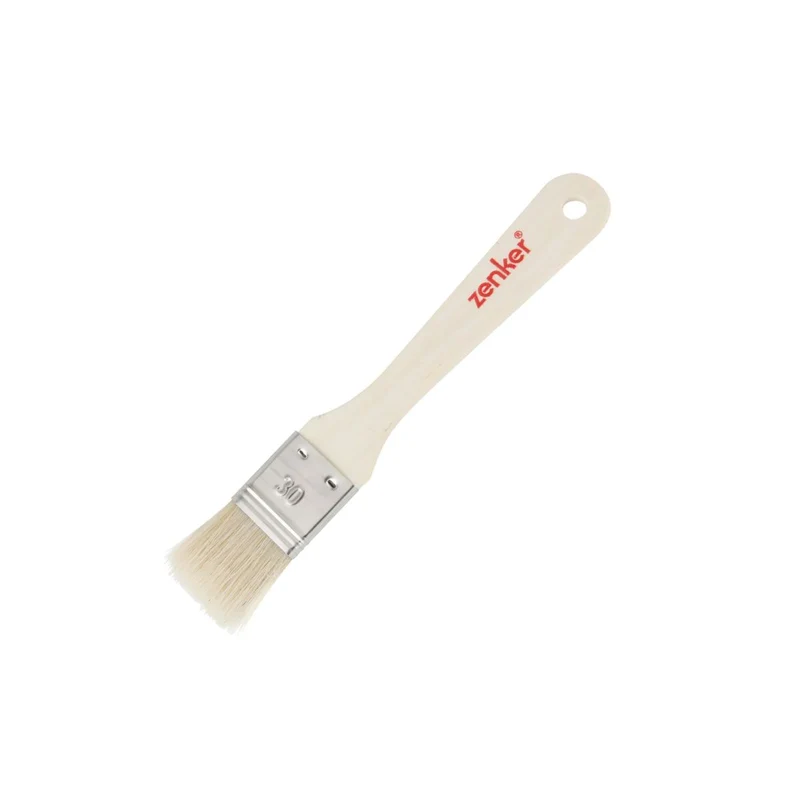 Pinceau de cuisine et de pâtisserie 19 cm en poils naturels Zenker