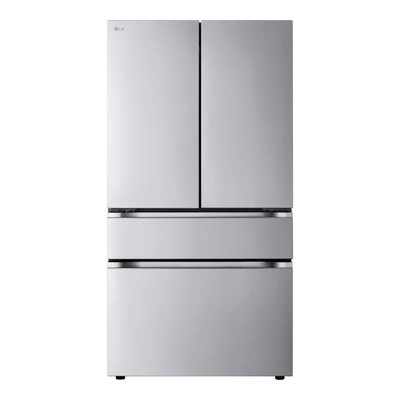 Réfrigérateur porte française 36 po, 30 pi³ 4 portes Inox
