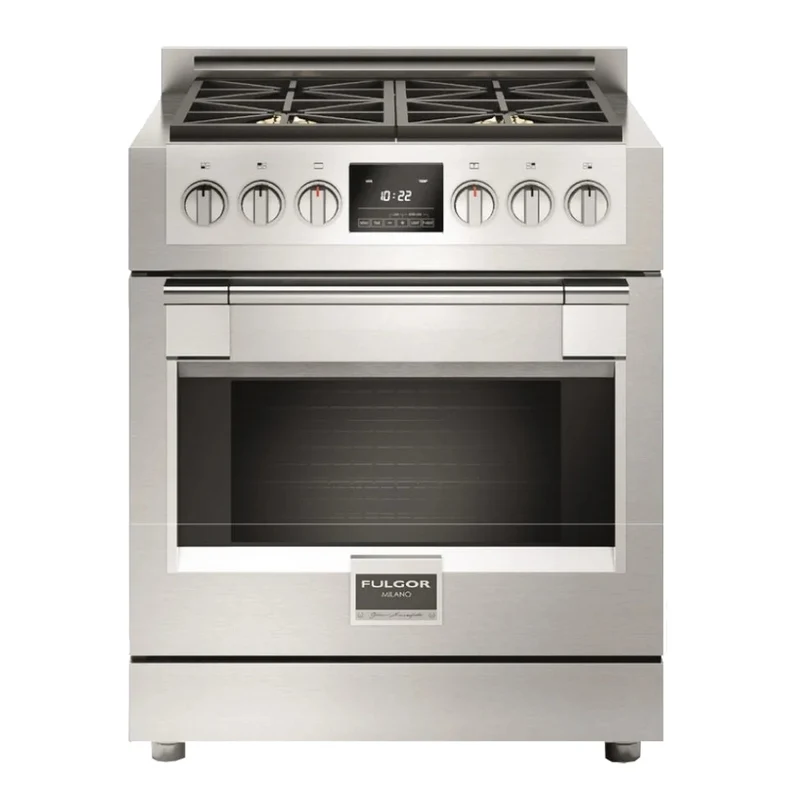 Cuisinière biénergie 30 po, 4,4 pi³ Inox avec Brûleurs Crescendo et Convection double - Sofia Pro