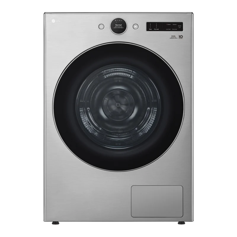 Sécheuse avec pompe à chaleur 27 po, 7,8 pi3 Inox Argent avec IA