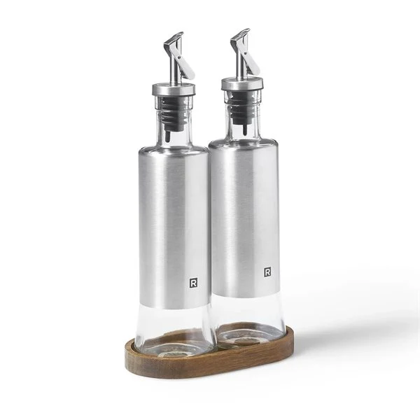Ens, 2 boutteilles d'huile & vinaigre