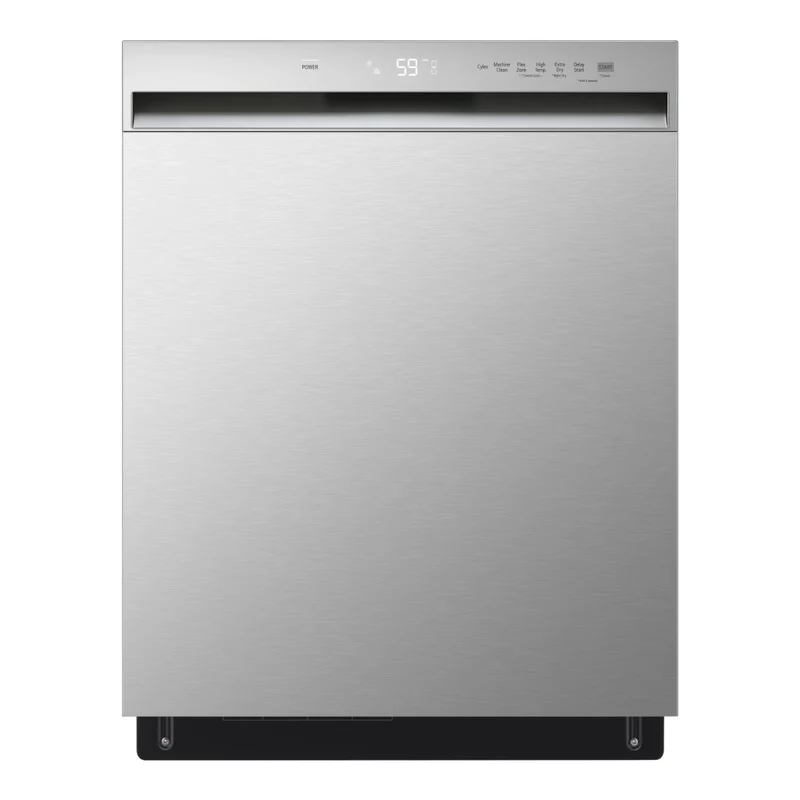 Lave-vaisselle encastrable 24 po, 50 dBA Inox avec QuadWash™ & Dynamic Dry™