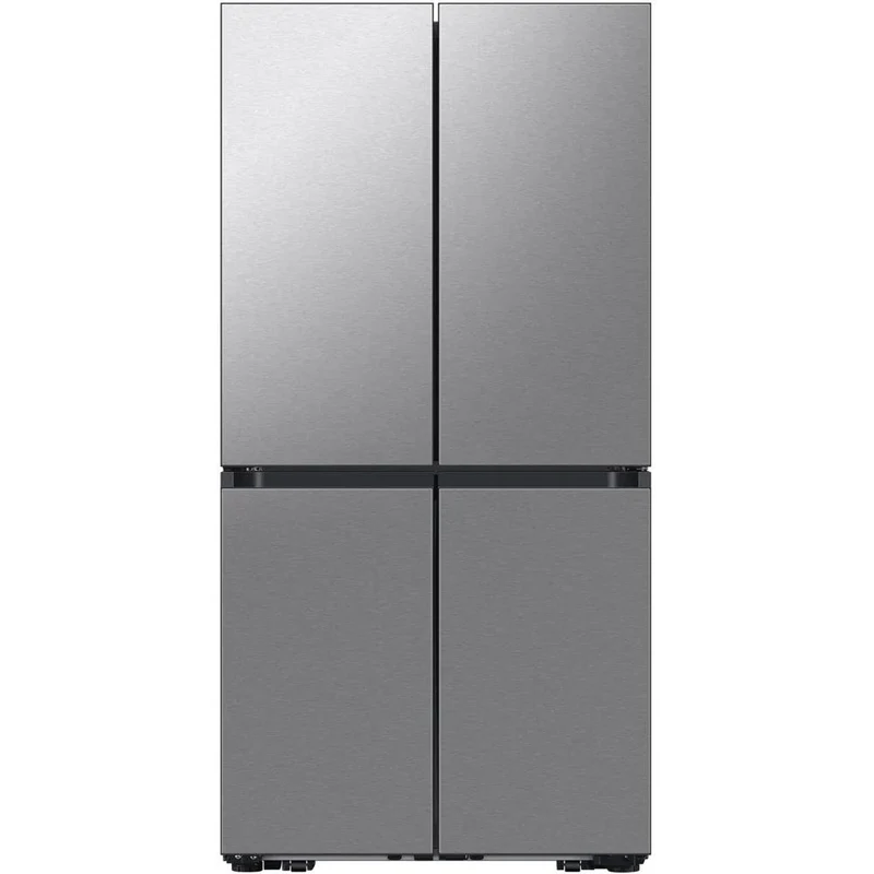 Samsung Réfrigérateur quatre portes avec porte à deux battants amovible Bespoke de 36 pouces, 28,6 pi. cu. avec Wi-Fi RF29DB9600QLAA