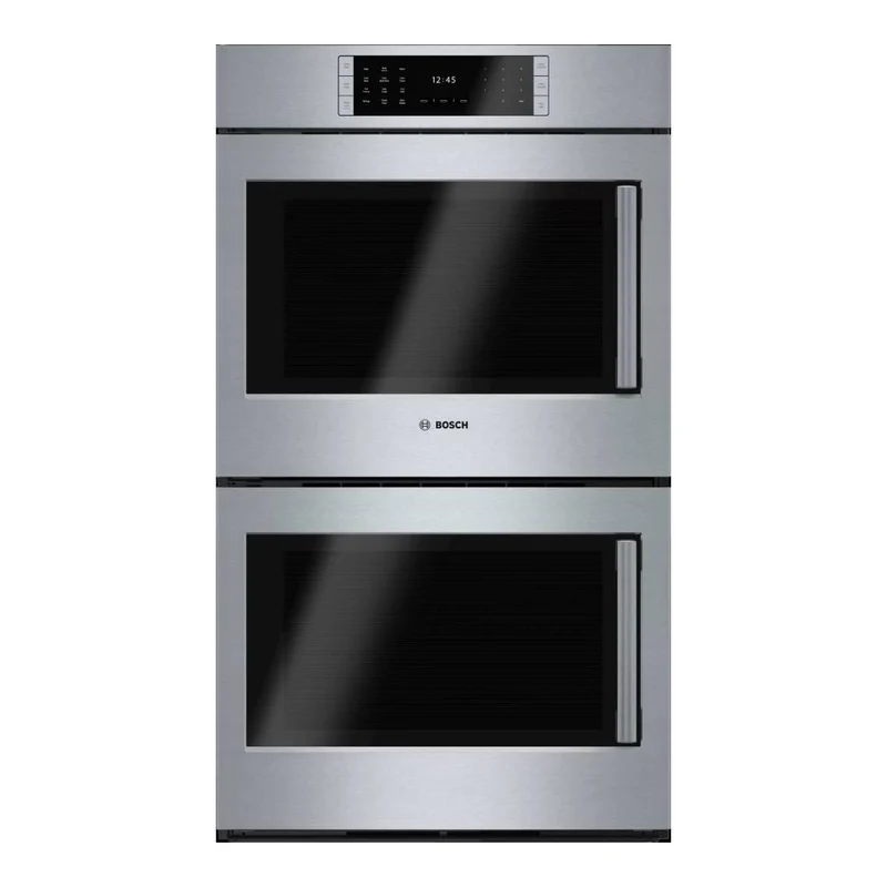 Four encastrable double 30 po, 4,6 pi³ Inox avec Convection véritable et EcoClean - Série Benchmark