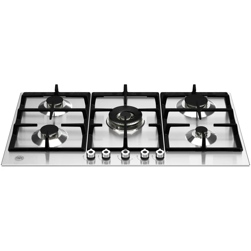 Bertazzoni Table de cuisson encastrée à gas de 36 po. avec 5 brûleurs PROF365CTXV