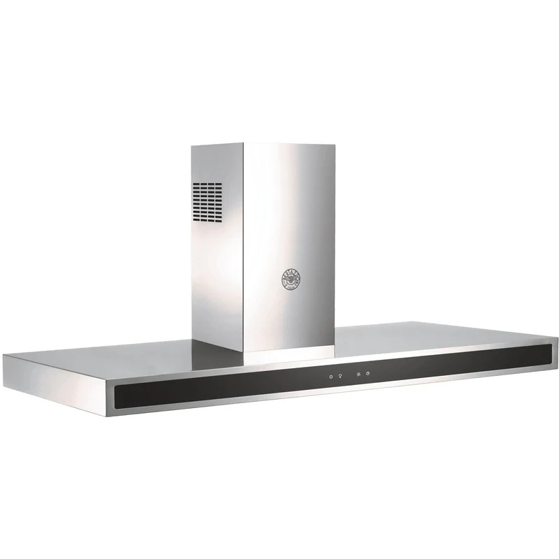 Bertazzoni Hotte de cuisinière murale série Professional de 48 po. avec éclairage DEL KG48X