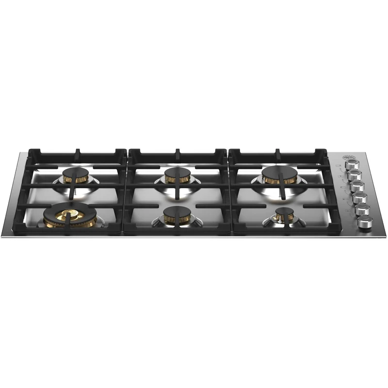 Bertazzoni Table de cuisson encastrée à gaz de 36 po PROF366QBXT