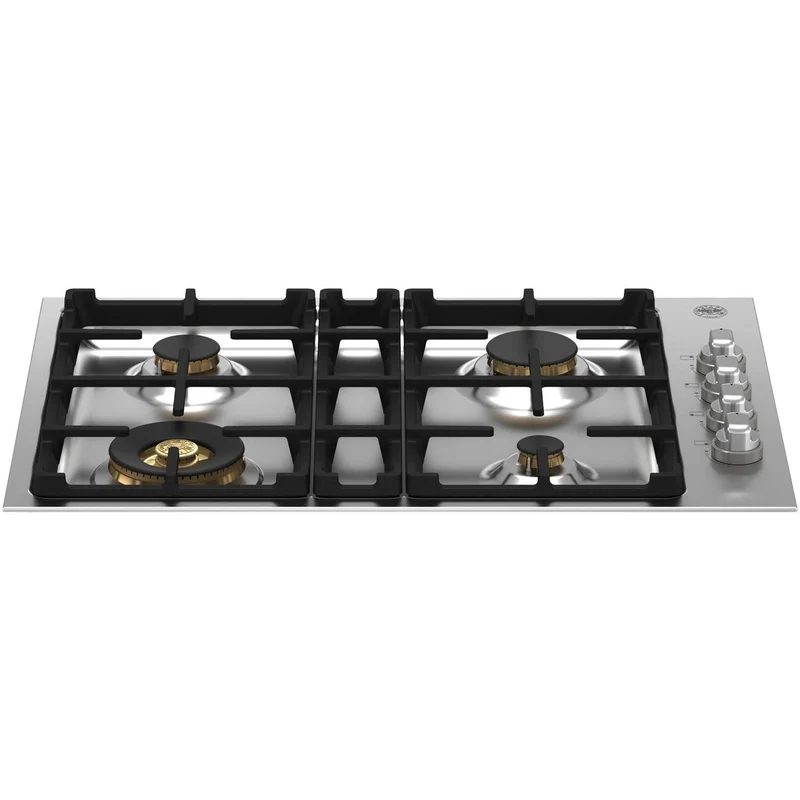 Bertazzoni Table de cuisson encastrée à gaz de 30 po. avec 4 brûleurs MAST304QBXT