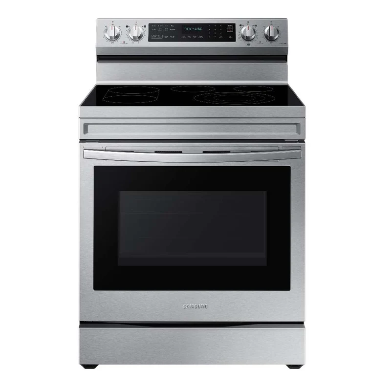 Cuisinière électrique 30 po, 6,3 pi³ Inox avec Convection véritable, Air Fry et Wi-Fi