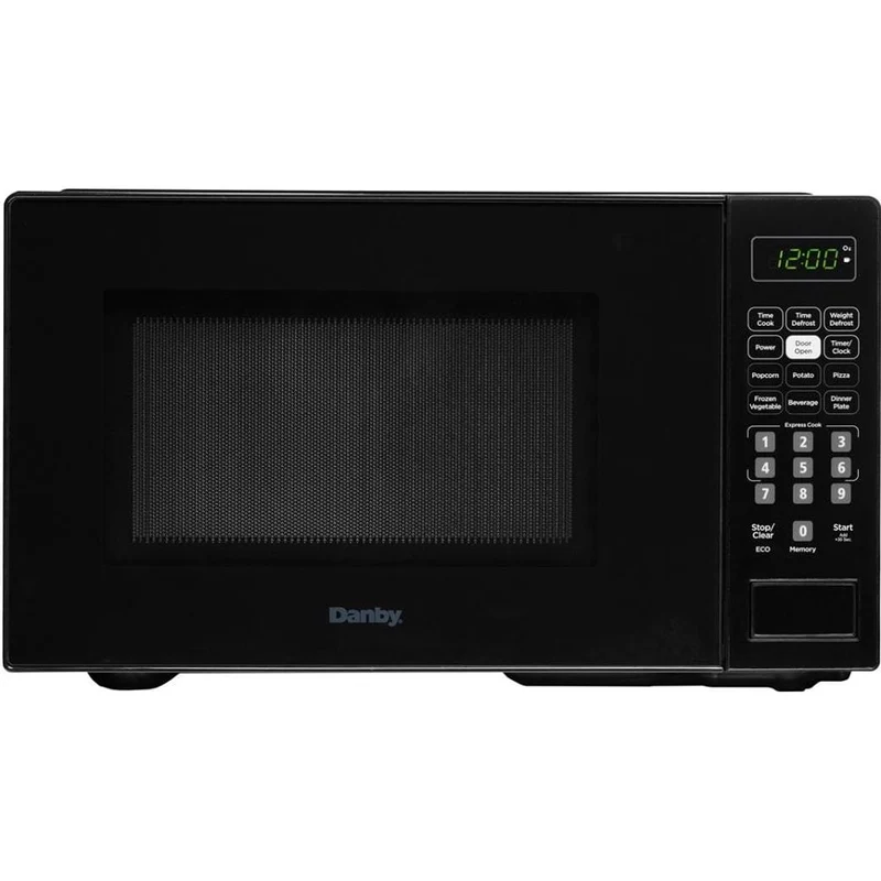 Danby Four à micro-ondes de comptoir de 17 po., 0,7 pi.cu. avec 6 options de cuisson automatique DBMW0721BBB