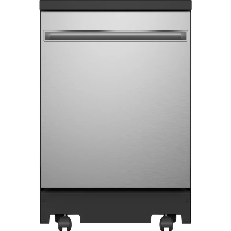 GE Lave-vaisselle portatif avec l'option sanitaire GPT225SSLSS