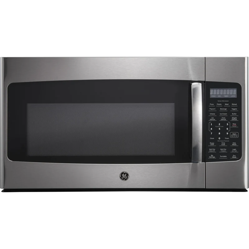 GE Four à micro-ondes à hotte intégrée de 1,8 pi.cu. JVM2185SMSS