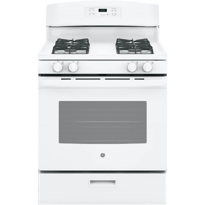GE Cuisinière amovible à gaz de 30 po JCGBS60DEKWW