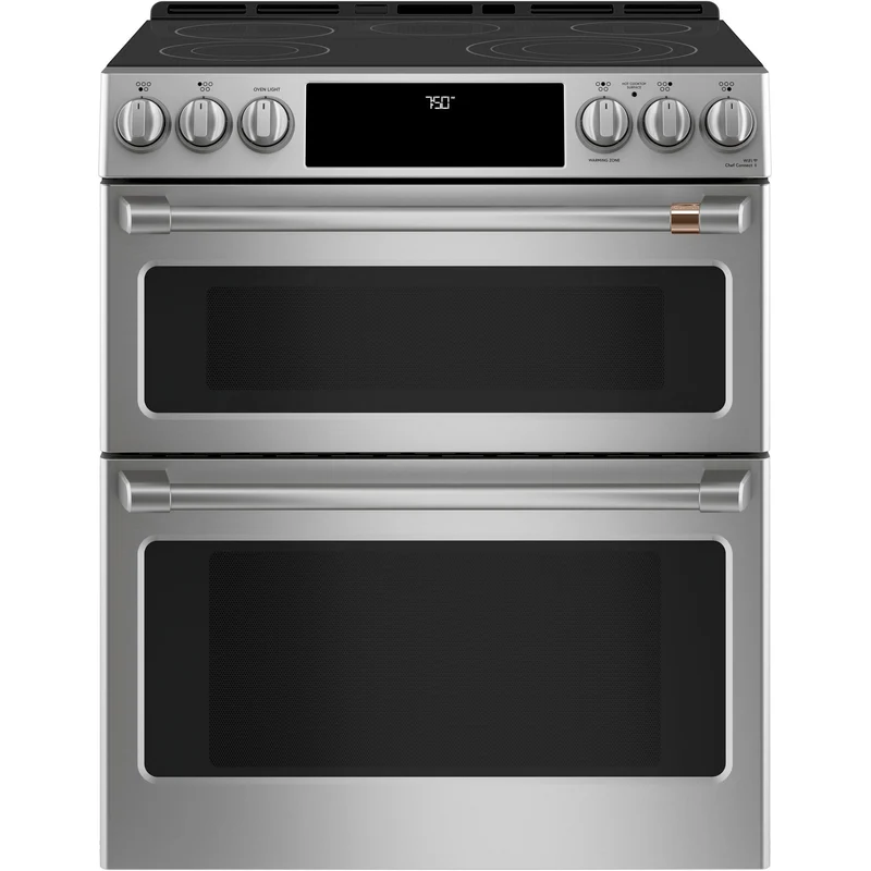 Café Cuisinière encastrable électrique de 30 pouces avec Wi-Fi CCES750P2MS1