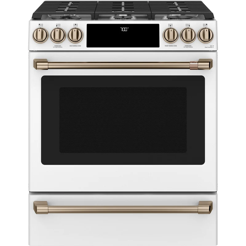 Café Cuisinière intégrée à gaz de 30 po avec technologie convection CCGS700P4MW2