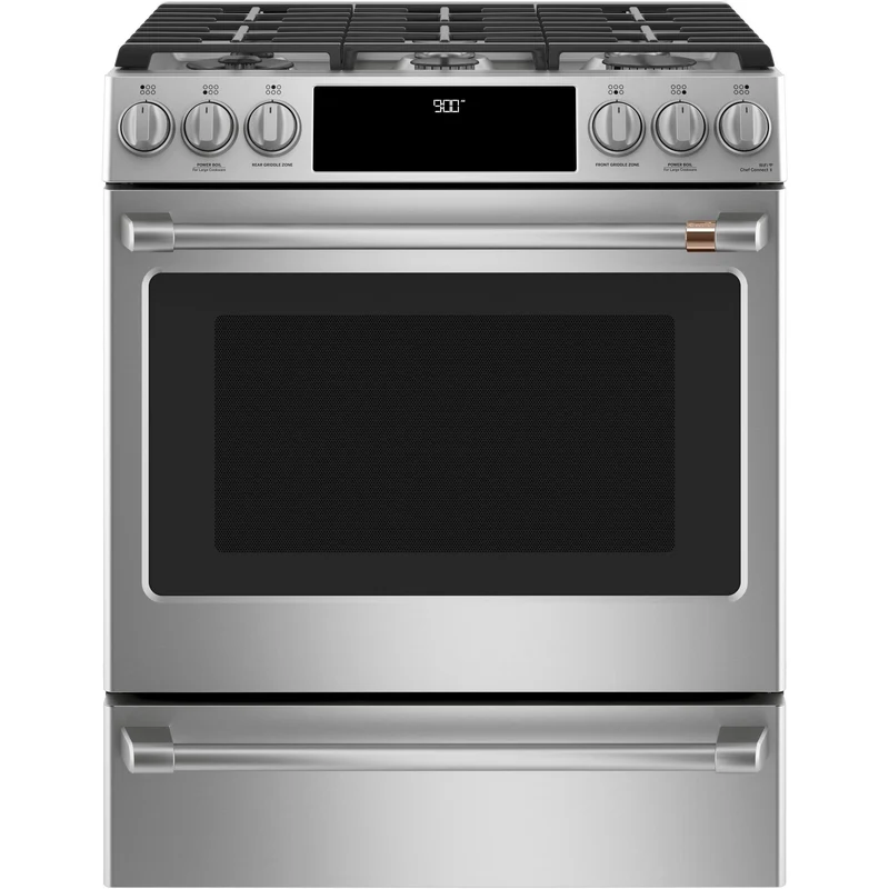 Café Cuisinière intégrée à biénergie de 30 po avec technologie convection CC2S900P2MS1
