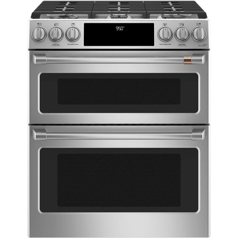 Café Cuisinière biénergie encastrable de 30 po CC2S950P2MS1