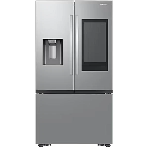 Samsung Réfrigérateur trois portes avec porte à deux battants de 36 pouces, 30 pi. cu. avec Family Hub™ RF32CG5900SRAC