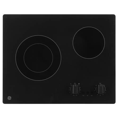GE Table de cuisson encastrée électrique de 21 po JP3021DPBB