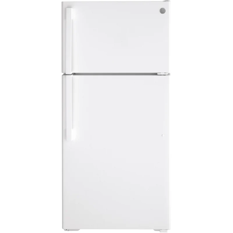GE Réfrigérateur à congélateur supérieur amovible de 28 po., 15,6 pi.cu. avec ClimateKeeper™ GTE16DTNRWW