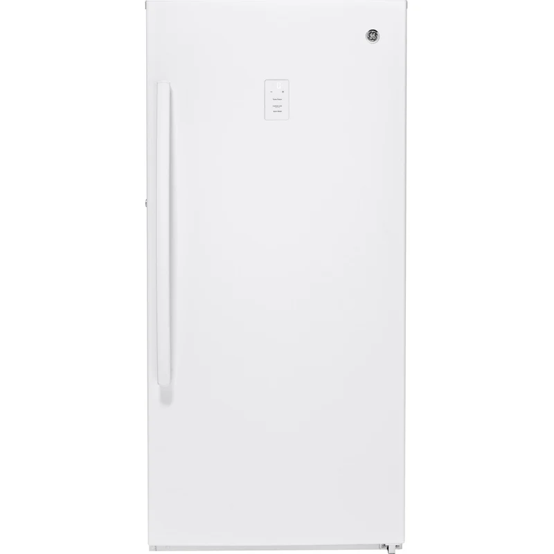 GE Congélateur vertical de 14,1 pi cu avec Turbo Freeze FUF14SMRWW