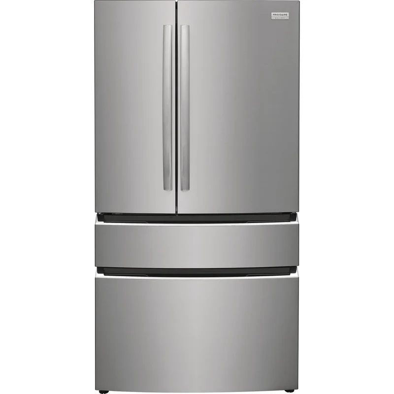 Frigidaire Gallery Réfrigérateur quatre portes avec porte à deux battants de 27,2 pi. cu. avec distributeur d'eau interne et machine à glaçons GRMN2872AF
