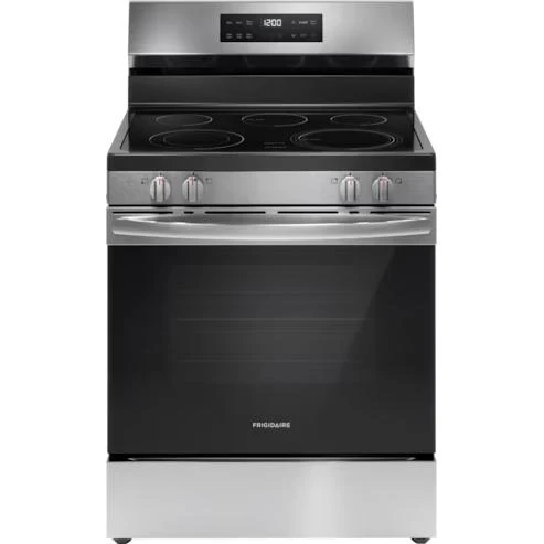 Frigidaire Cuisinière amovible électrique de 30 pouces avec technologie Even Baking FCRE306CAS