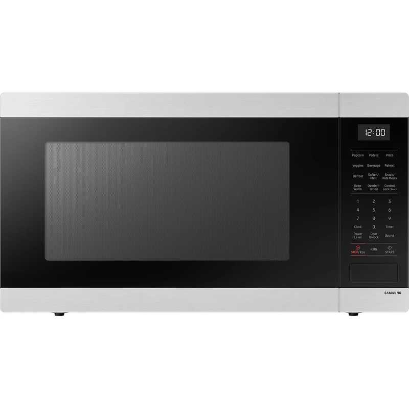 Samsung Four à micro-ondes de comptoir de 24 pouces, 1,9 pi. cu. MS19DG8500SRAC