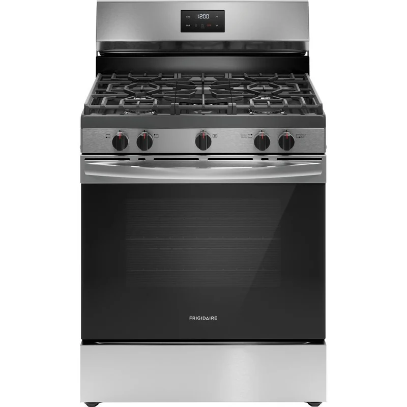 Frigidaire Cuisinière amovible à gaz avec 5 brûleurs FCRG3052BS