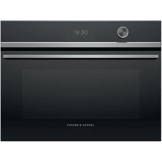 Fisher & Paykel Four mural à vapeur combiné de 24 pouces avec technologie AeroTech™ OS24NDTDX1