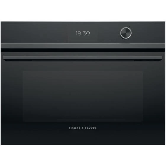 Fisher & Paykel Four mural à vapeur combiné de 24 pouces avec technologie AeroTech™ OS24NDTDB1