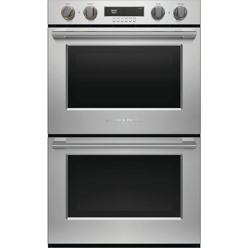 Fisher & Paykel Four mural encastré double de 30 pouces avec technologie convection WODV3-30