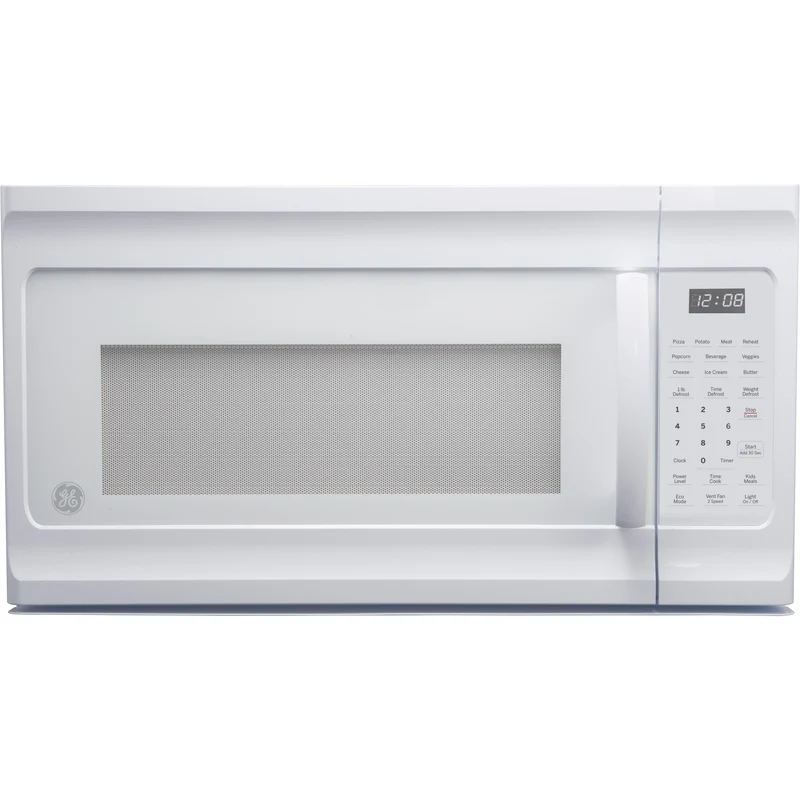 GE Four à micro-ondes à hotte intégrée de 30 po de 1,6 pi cu JVM2160DMWW
