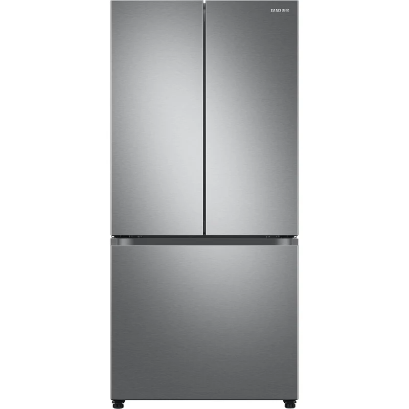 Samsung Réfrigérateur trois portes avec porte à deux battants de 33 pouces, 24,5 pi. cu. avec Beverage Center™ et pichet d’eau à remplissage automatique RF25C5551SR/AA