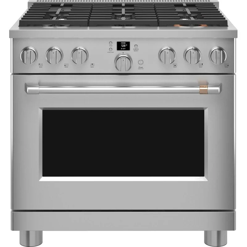 Café Cuisinière amovible à gaz de 36 po. avec connectivité WI-FI CGY366P2TS1