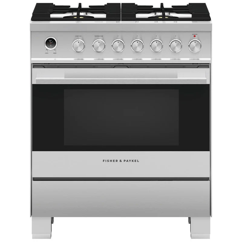 Fisher & Paykel Cuisinière amovible à biénergie de 30 po avec four autonettoyant OR30SDG6X1