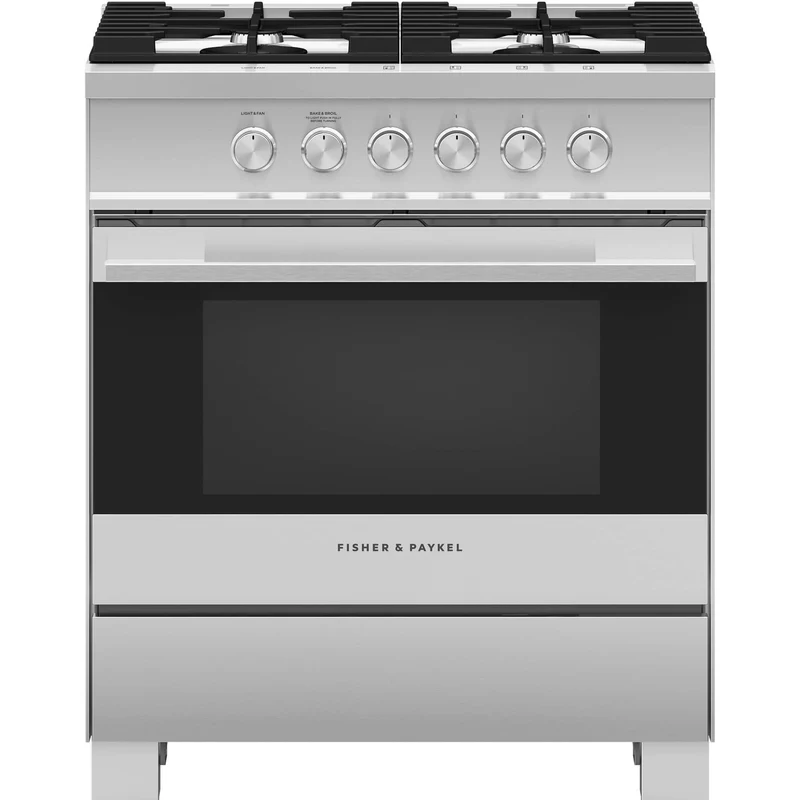 Fisher & Paykel Cuisinière amovible à gaz de 30 po avec technologie AeroTech™ OR30SDG4X1