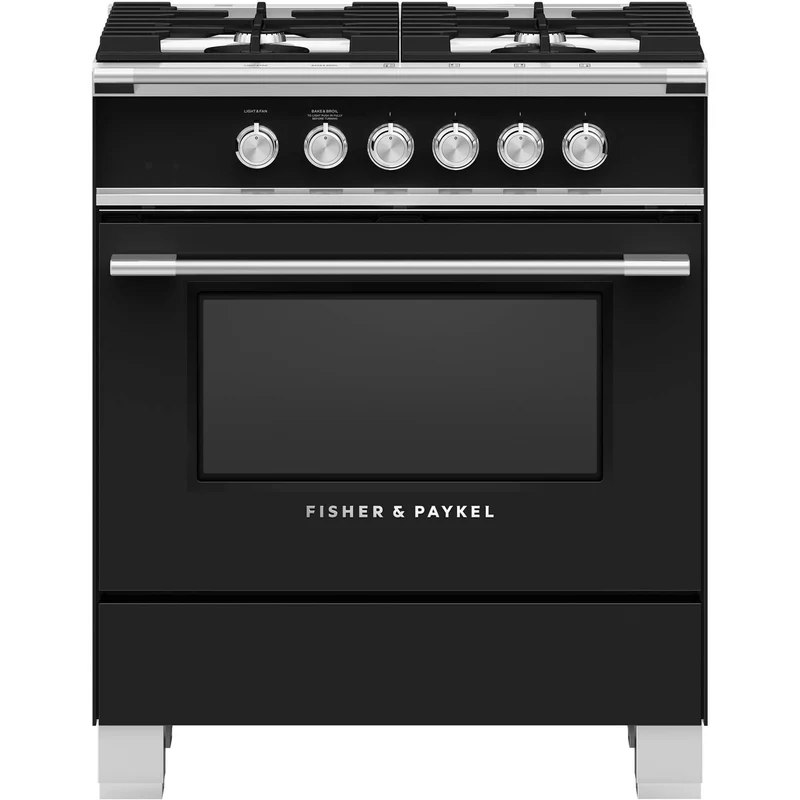 Fisher & Paykel Cuisinère amovible à gaz de 30 po avec technologie AeroTech™ OR30SCG4B1