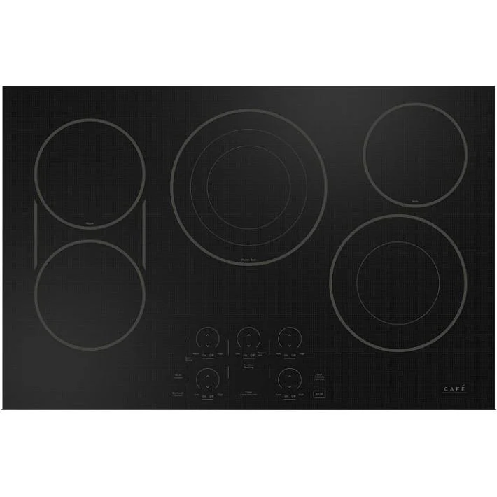 Café Table de cuisson encastrée électrique de 30 pouces avec Chef Connect CEP90301TBB
