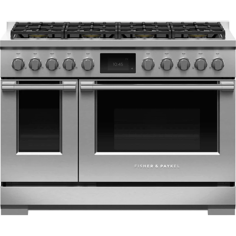 Fisher & Paykel Cuisinière biénergie amovible de 48 po avec 8 brûleurs RDV3-488-N